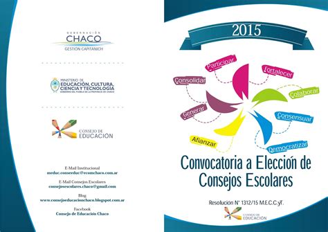 Consejo De Educaci N Chaco En Octubre Elecci N De Consejos Escolares