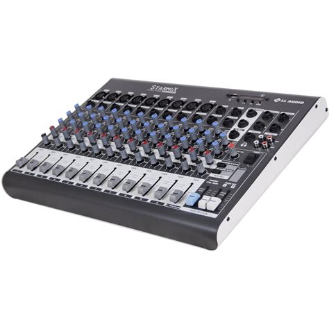 Mesa De Som LL AUDIO STARMIX 12 Canais XMS1202D Marinos Music Sua