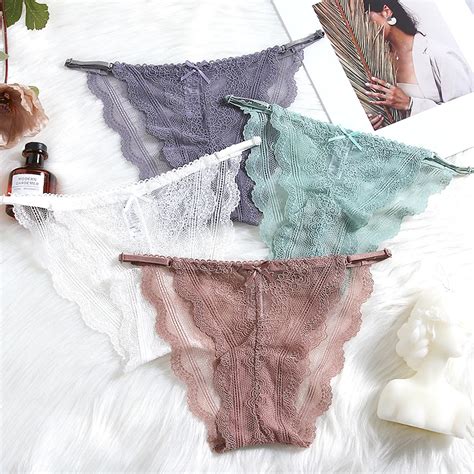 TrowBridge Culotte En Dentelle Douce Pour Femme Sous V Tement Romantique Lingerie Sexy Slip