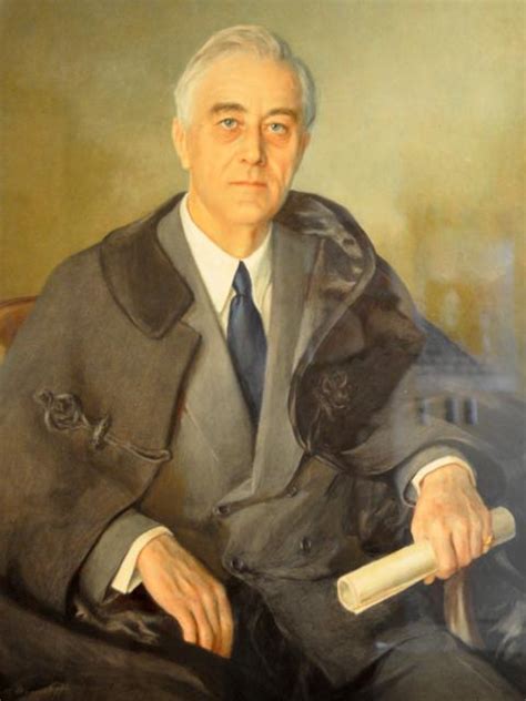 Franklin D Roosevelt Painting At Paintingvalley Explore