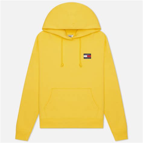 Женская толстовка Tommy Jeans Tommy Badge Organic Cotton Hoodie