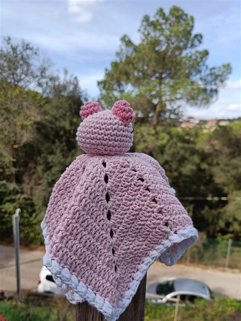 Crochet Pig Lovey Pattern Amigurumi Safety Blanket Baby Etsy