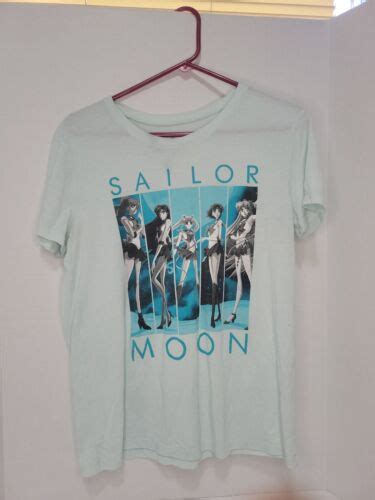 Womens Large Sailor Moon Crystal Tshirt Gem