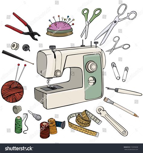 902 Sewing machine clip art Images, Stock Photos & Vectors | Shutterstock