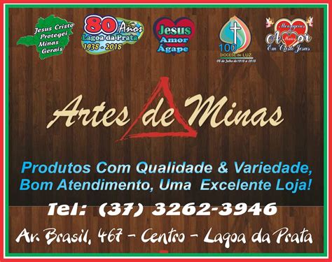 Guia Comercial De Lagoa Da Prata Artes De Minas Artesanato E Presentes