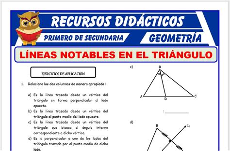 Ejercicios de Geometría para Primero de Secundaria Recursos 2022