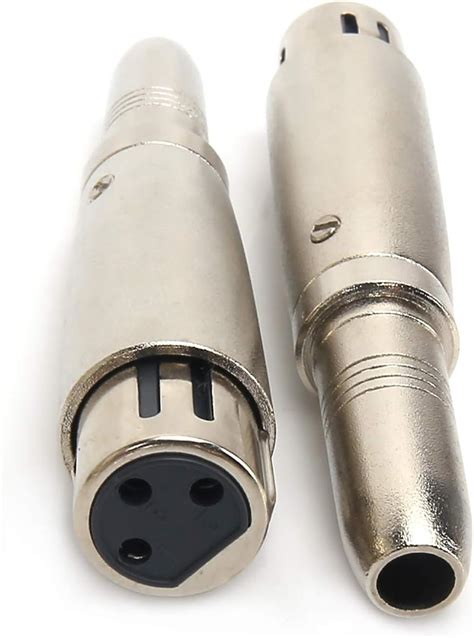 SiYear Profession 3 Pines XLR Hembra A Conector Hembra De 6 35 Mm