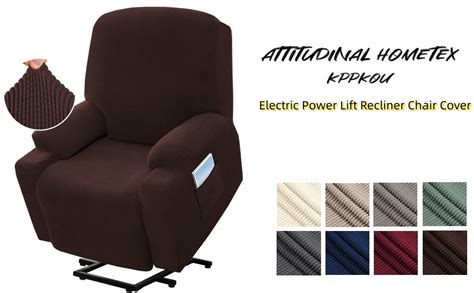 Kppkou High Stretch Recliner Slipcover With Side Pocket