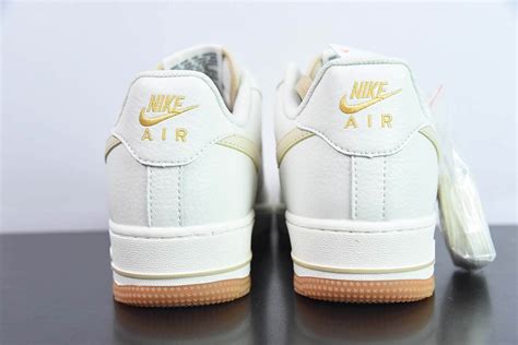 耐克nike Air Force 1 Low 07 奶油黄空军一号低帮休闲板鞋纯原版本 货号：ml2022 113 莆田纯原鞋社区