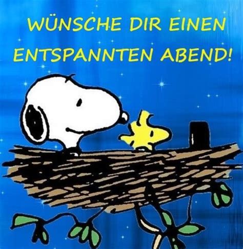 Guten Abend Gute Nacht Lustig Snoopy Bilder Gute Nacht Gr E