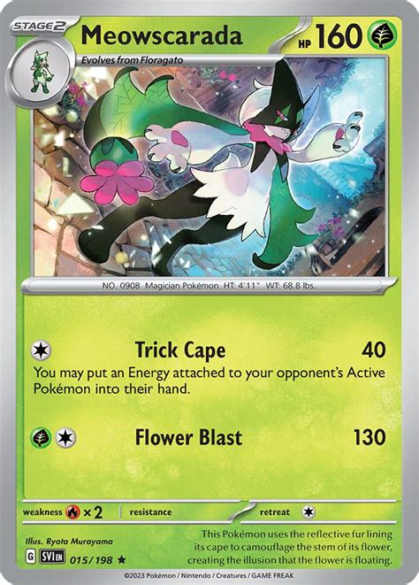 Meowscarada Scarlet Violet Svi Pkmncards Japanese