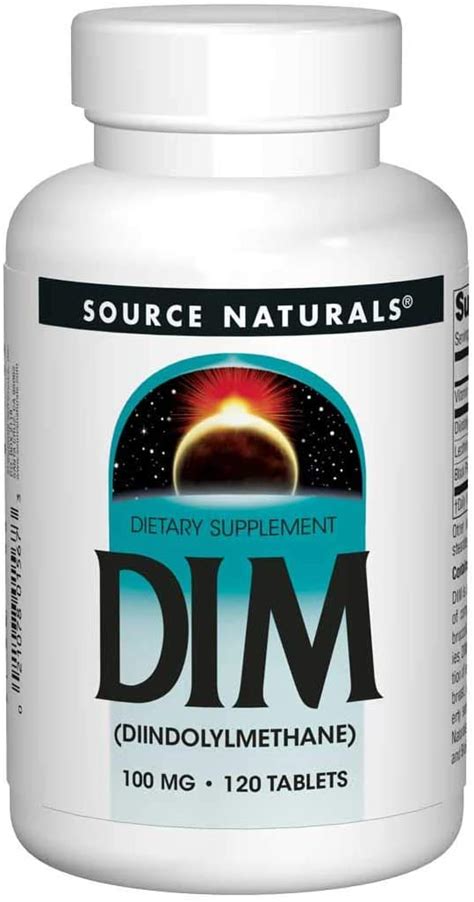 DIM 100 Mg | 120 Tablets | Menopause Supplement