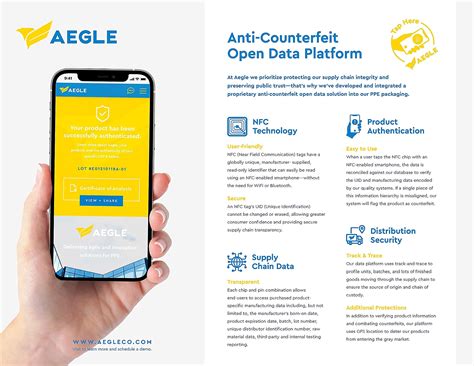 Aegle N95 Mask, USA, NIOSH-approved, 50 Pack in anti-counterfeit