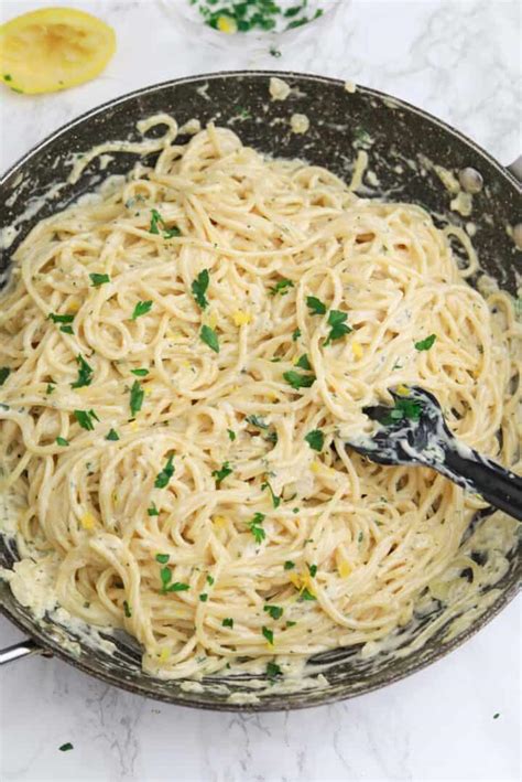 Creamy Lemon Pasta Recipe Recipe Vibes