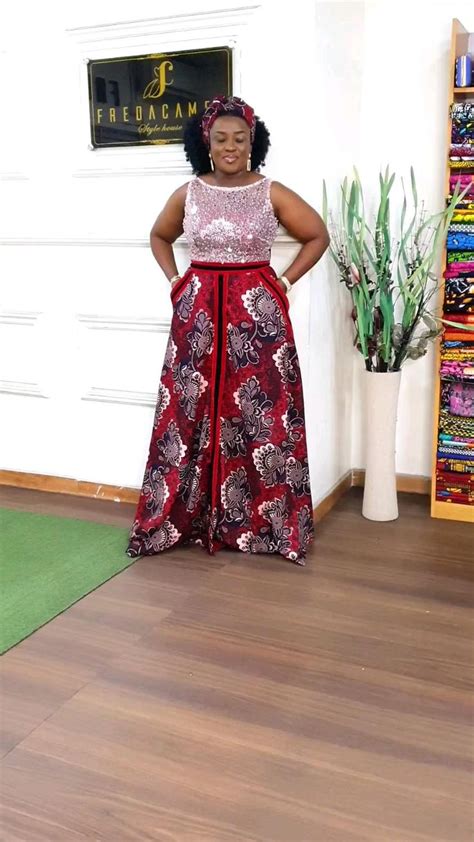 AMA EKA Maxi Dress By Fredacameo Stylehouse African Inspired