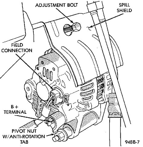 Dodge Alternator Wiring