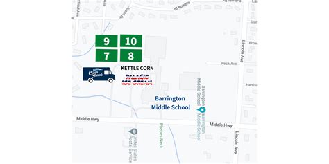 Middle School BIT Fields Map — Barrington Youth Soccer Association