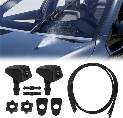 Wedcool 10pcs Universal Windshield Washer Nozzles Wiper Fluid Nozzle
