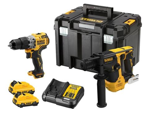 DEWALT ZESTAW COMBO 12V DCK2102L2T DCH072 DCD706 2x3 0Ah TSTAK