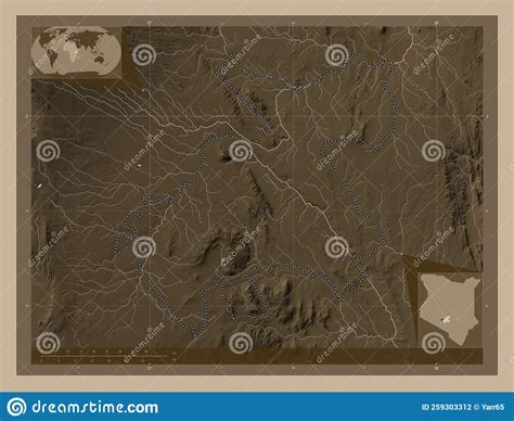 Machakos Kenya Sepia Capital Stock Illustration Illustration Of