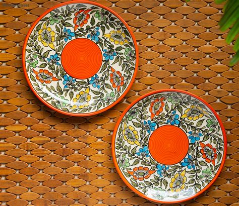 Buy Ceramic Dinner Plates -Set of 2 Online in India at Best Price ...