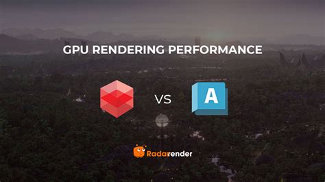 Gpu Rendering Performance In Redshift Vs Arnold Gpu Radarrender