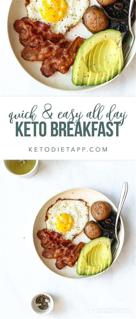 ¡desayuno Keto Para Todo El Día Isnca