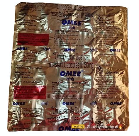 Omee 20 Capsule At 150 Stripe Omeprazole Tablet In Nagpur ID