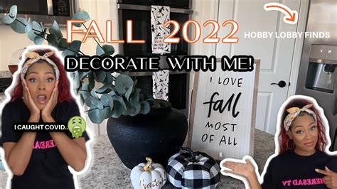 NEW FALL CLEAN AND DECORATE WTH ME HOBBY LOBBY FINDS FALL DECOR