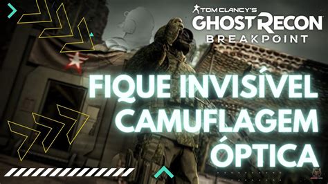 Onde pegar a CAMUFLAGEM INVISÍVEL em GHOST RECON BREAKPOINT YouTube