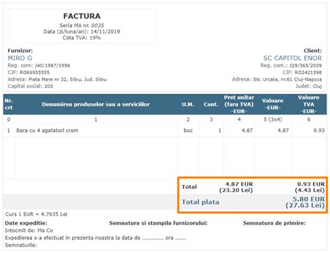 Facturare In Valuta Sau Cu Preturi De Referinta In Valuta Smartbill