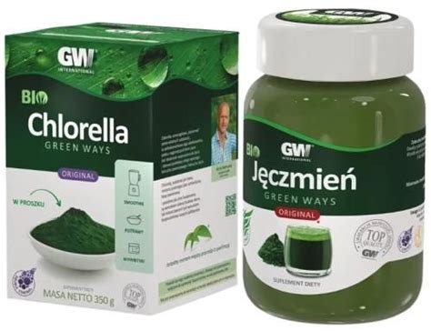 Preparat Medycyny Naturalnej Zestaw Bio Chlorella W Proszku G Bio