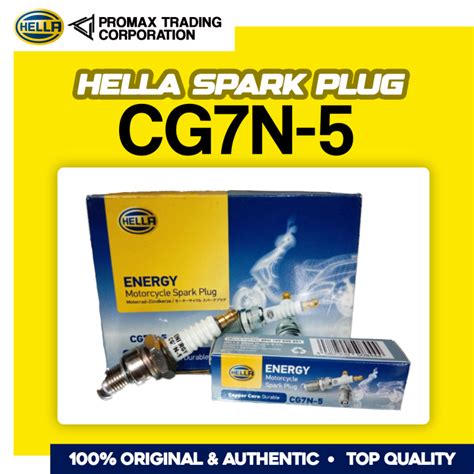 HELLA MOTORCYCLE SPARK PLUG COPPER STANDARD CG7N 5 Lazada PH