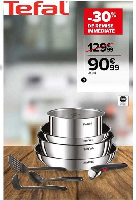 Promo Tefal Le Set Chez Carrefour Icatalogue Fr