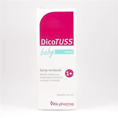 DicoTuss Baby Med Syrop 100 Ml Apteka Moderna