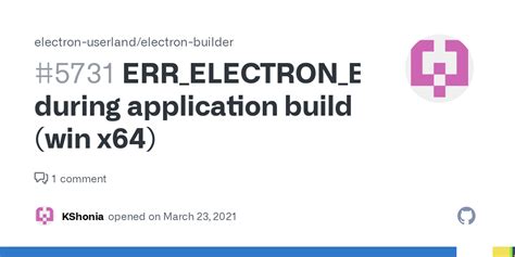 Err Electron Builder Cannot Execute During Application Build Win X