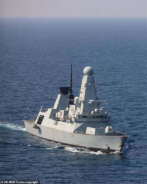 Royal Navy Missiles Used To Shoot Down Houthi Drones In Red Sea Will