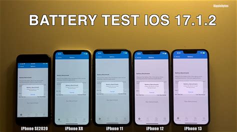 iOS 17 1 2 电池续航测试结果出炉多数iPhone续航都进步了除了1款iPhone 掘金咖