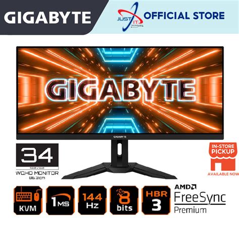 Gigabyte M Wq Wqhd K Hz Ms Bit Freesync Premium Gaming