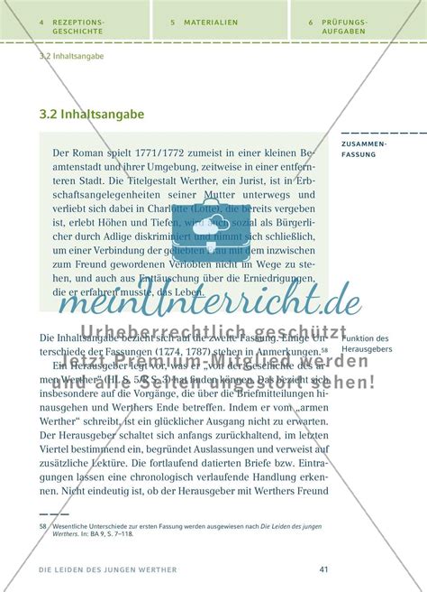 Textanalyse Und Interpretation Teil Meinunterricht