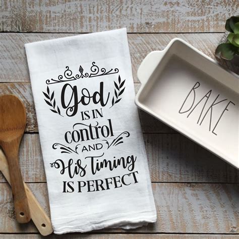 Flour Sack Towels Bible Verse Tea Towels Christian Style Tea Towels Jesus Flour Sack Towels