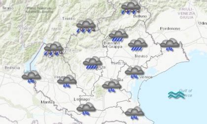 Maltempo In Veneto Allerta Arancione Anche A Verona Per Rischio