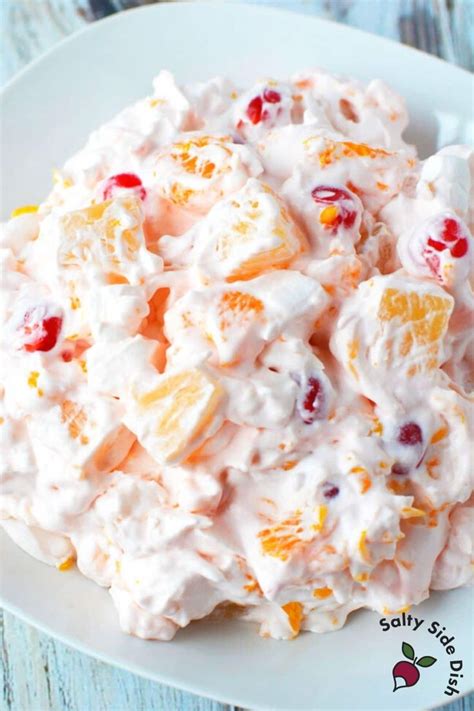 Ambrosia Salad Recipe With Cool Whip Salty Side Dish Easy Fruit