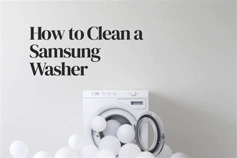 How To Clean A Samsung Washer 3 Essential Steps Cleaner Digs