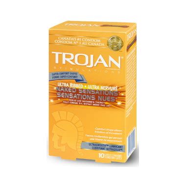 Buy Trojan Naked Sensations Ultra Ribbed Lubricated Latex Condoms At