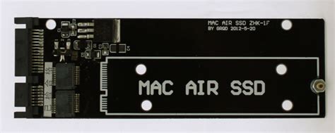 SSD от Macbook Air как SATA диск или USB диск