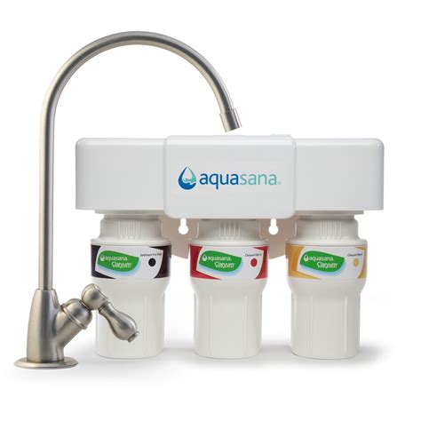 Aquasana Aq 5300 55 3 Stage Under Counter Water Filter System Review Wfsg