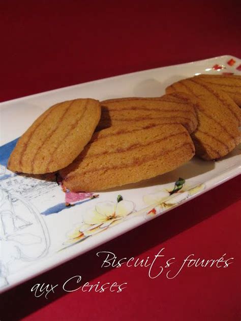 J En Reprendrai Bien Un Bout Biscuits Fourr S Aux Cerises Martha