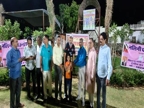 Shree Chitragupta Night Cricket Tournament 2023 Begins Ankit Mathur