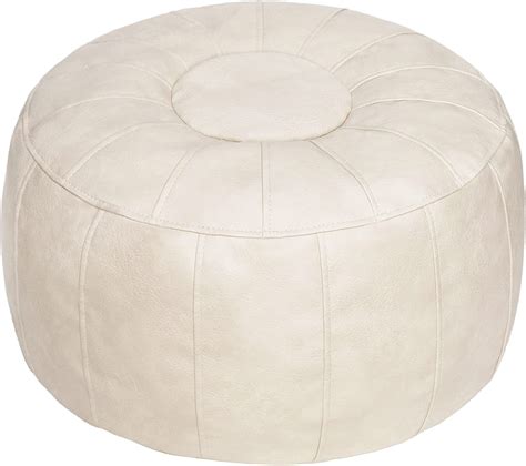 Amazon Thgonwid Unstuffed Handmade Moroccan Round Pouf Foot Stool